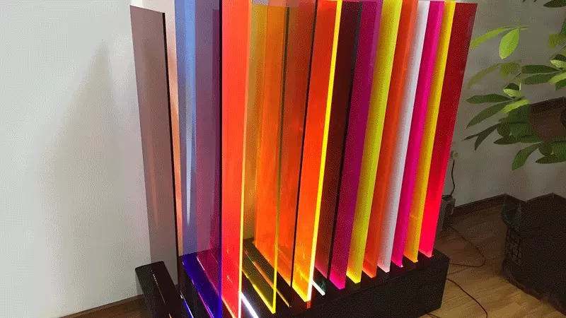 Creative use of acrylic sheet in furniture design and market prospects